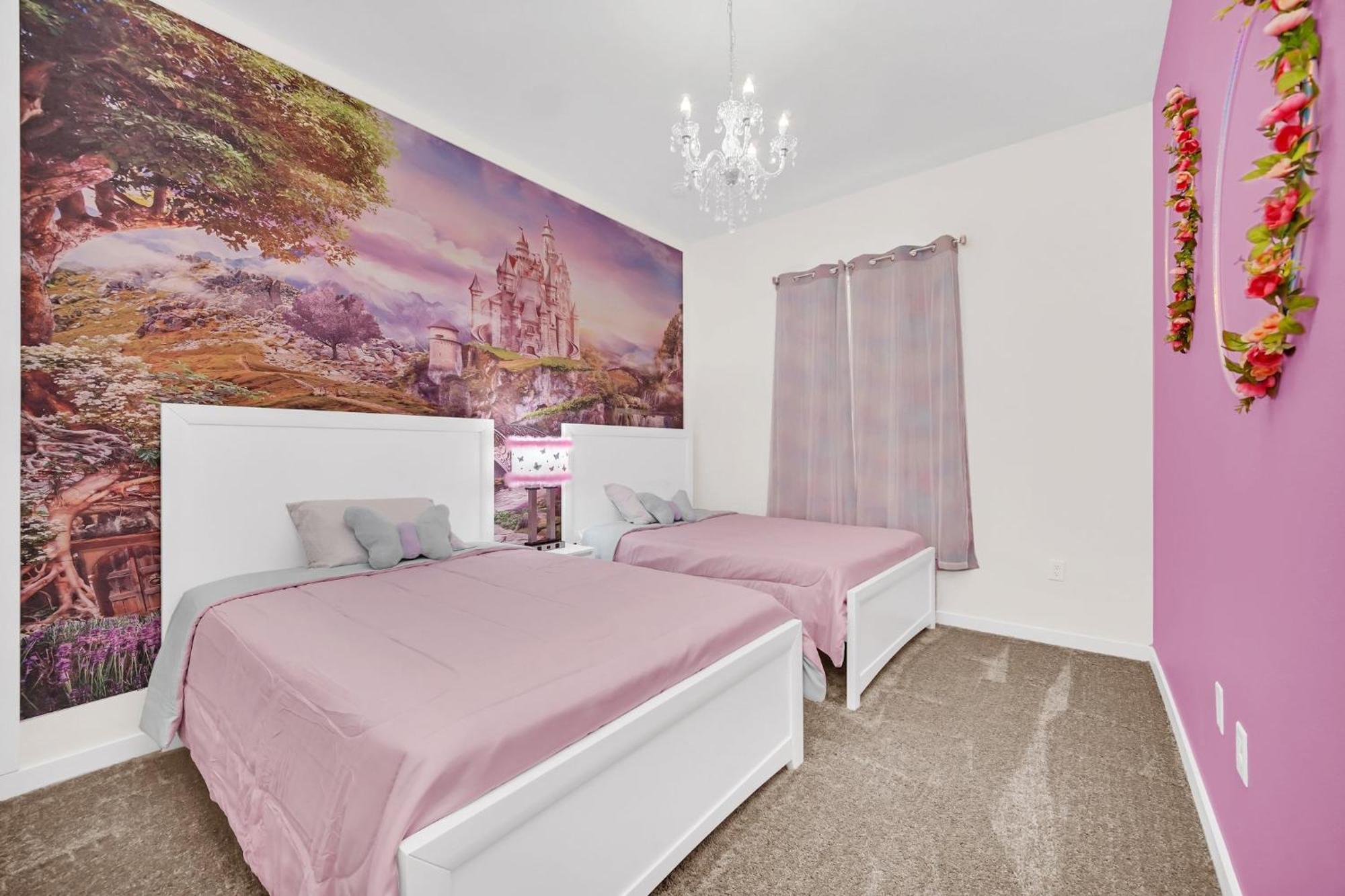 אורלנדו New Spacious And Themed 5 Bedroom Home Minutes From Disney And Waterparks! מראה חיצוני תמונה